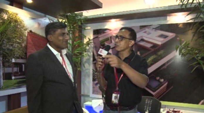 An Interview of Monareeca Enterprises at CREDAI Vadodara Property Carnival on 10th Jan, 2016