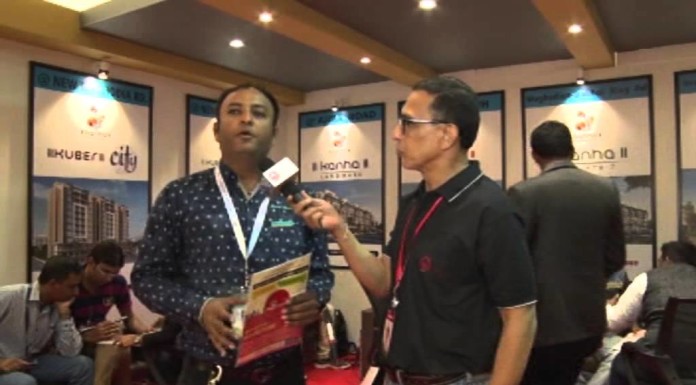 An Interview of Kanha Group at CREDAI Vadodara Property Carnival on 10th Jan, 2016