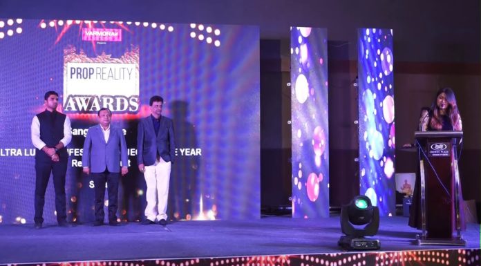 Winner of Prop Reality Real Estate Awards 2017- SANGINI ARISE, SANGINI GROUP, SURAT.