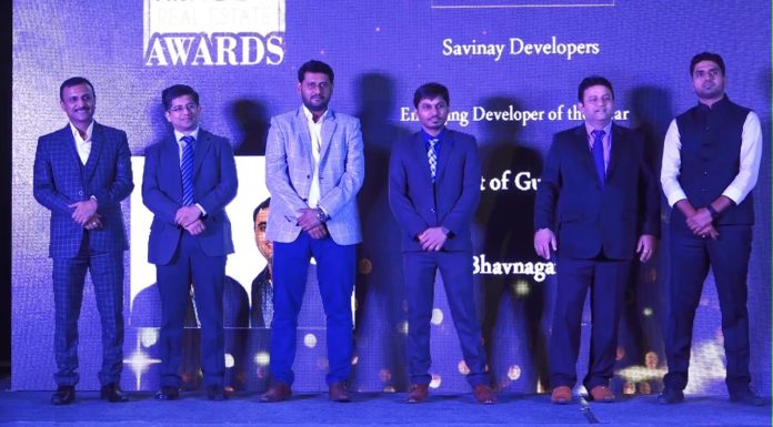 Winner of Prop Reality Real Estate Awards 2017- SAVINAY DEVELOPERS, BHAVNAGAR.