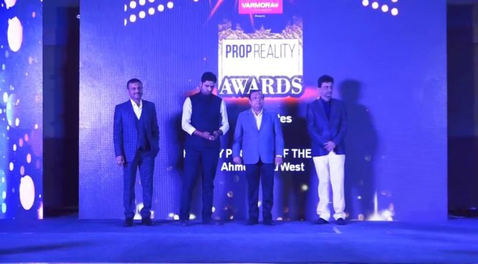 Winner of Prop Reality Real Estate Awards 2017- VERANTES,HRG CONSTRUCTION,AHMEDABAD.