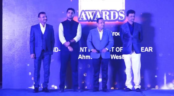 Winner of Prop Reality Real Estate Awards 2017- DARSHANAM ANTILIA 2, VADODARA.