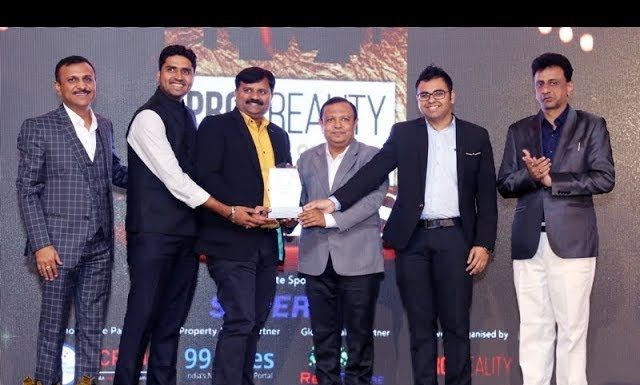Winner of Prop Reality Real Estate Awards 2017 – SHYAM VILLA, SHYAM GROUP, AHMEDABAD.