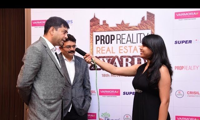 PROPREALITY : -AT PROPREALITY REAL ESTATE AWARD SHOW, An Interview of AADESH BUILDCON, RAJKOT