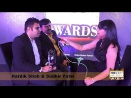 PROPREALITY REAL ESTATE AWARD SHOW:- An Interview of MR.HARDIK SHAH & MR. SUDHIR PATEL,SHYAM GROUP