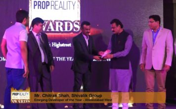 Winner of Prop Reality Real Estate Awards 2017- SHIVALIK GROUP, AHMEDABAD.